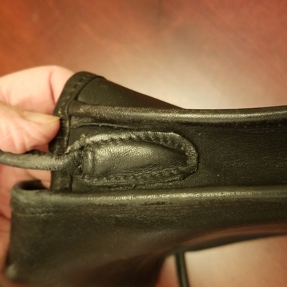 Coach Crossbody Leather Purse Black - Picture 8 of 8